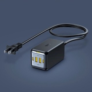 AOHI 奥海 AOC-C006 氮化镓充电器 双Type-C/双USB-A 120W 黑色