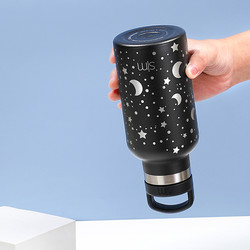 Simple Modern simplemodern 保温保冷吸管水杯 黑色星月-提手盖350ml