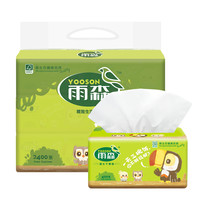 yusen 雨森 自然生趣系列 抽纸 4层*100抽*6包(180*118mm)