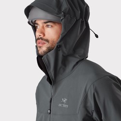 ARC'TERYX 始祖鸟 GAMMA LT  男子软壳防风连帽衫