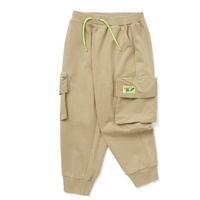 balabala 巴拉巴拉 208122108104-50602 男童大口袋长裤 卡其 120cm