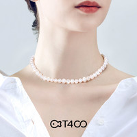 T400 淡水珍珠项链小众设计手链纯银耳钉三件套送母亲高级感送女友