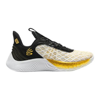 UNDER ARMOUR 安德玛 Curry 9 男子篮球鞋 3025684-103 黑色/黄色/白色 45