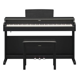 yamaha雅马哈arius系列ydp164b电钢琴88键重锤黑色原装琴凳官方标配