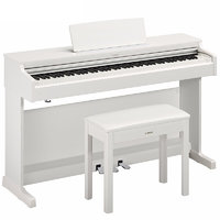 YAMAHA 雅马哈 ARIUS系列 YDP164WH 电钢琴 88键重锤 白色 原装琴凳+官方标配+全套配件