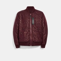 COACH 蔻驰 Outlet Reversible Signature Ma 1 Jacket