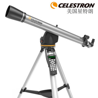 CELESTRON 星特朗 70LCM自动寻星跟星天文望远镜 中文手控器操作观景观天2用 高清高倍专业1000天文望远镜