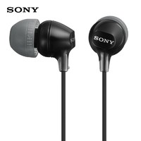 SONY 索尼 # MDR-EX15LP 入耳式有线音乐专用耳机电竞游戏手机电脑通用 黑色