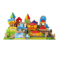 百亿补贴：LEGO 乐高 Hape145块城市情景积木1-3-6岁益智玩具婴幼儿童4男女孩宝宝E8029