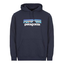 Patagonia 巴塔哥尼亚 P-6 Logo Uprisal Hoodie - Classic Navy Medium Cotton blend Adult Mens