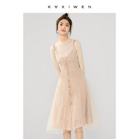 KAXIWEN 佧茜文 女士吊带连衣裙 V10AQL82432