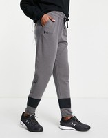 安德玛 Rival Terry joggers in grey