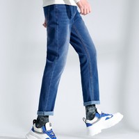 JEANSWEST 真维斯 JW-14-181 男士直筒牛仔裤