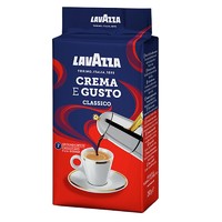 PLUS会员：LAVAZZA 拉瓦萨 深烘 经典浓醇咖啡粉 250g