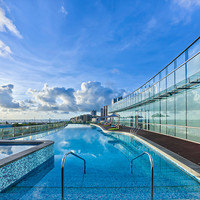 珠海度假村星海楼酒店 豪华城景房1晚 含早+打卡无边泳池