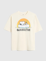 Gap 盖璞 女装|Gap x Snoopy史努比系列 亲肤系列 纯棉短袖T恤