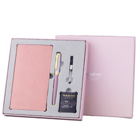 HERO 英雄 钢笔 6177 藕荷 0.5mm 莫兰迪礼盒套装