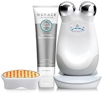 NuFACE 红光面部护理仪套装| Trinity面部护理仪+红光减少皱纹附件，护肤设备调理肤色