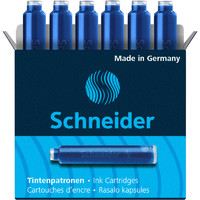 Schneider 施耐德 6601 钢笔墨囊 蓝色 6支装