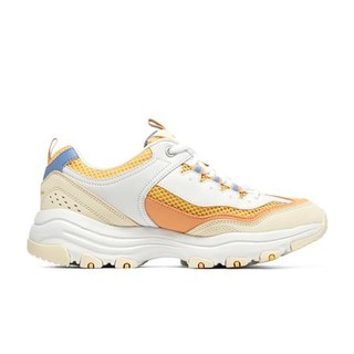 SKECHERS 斯凯奇 I-Conik 女子休闲运动鞋 8730066/WYL 橙黄色 38