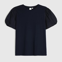 Gap 盖璞 女士泡泡袖T恤 577527