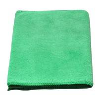 瑞彩 RC-803 绿色磨毛加绒加厚擦车巾 抛光毛巾40*60 汽车用品