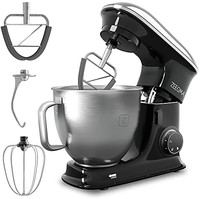 ZEEGMA 厨房料理机 揉面机 2200 W,多功能机器人,面团机,搅拌机