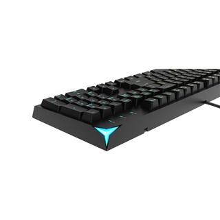 LEGION 联想拯救者 VICTOR MK-7 104键 有线机械键盘 黑色 Cherry茶轴 RGB