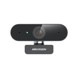 HIKVISION 海康威视 电脑摄像头高清带麦克风直播1080P广角USB外接笔记本台式机摄像机家用视频会议办公网络带货E12