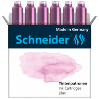 Schneider 施耐德 6601 钢笔墨囊 彩色款 紫色 6支装