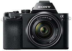 SONY 索尼 ILCE7KB.CE全画幅紧凑型系统相机（28-70 mm变焦镜头24.3 MP， 黑色