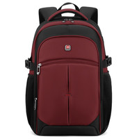 BALANG 巴朗 男女款双肩包 BLB2016 标准版 黑红色 中号