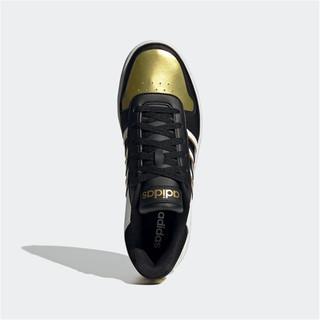 adidas NEO Hoops 2.0 男子休闲运动鞋 H01196 黑/白 42