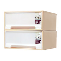 Citylong 禧天龙 G-5010 收纳箱 24L*2个 卡其色