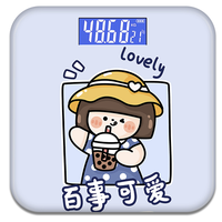 huzhong 沪众 HZ-KT2 体重秤 百事可爱 电池款