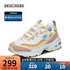 SKECHERS 斯凯奇 女款 老爹鞋13146 白色/黄色/WYL 39