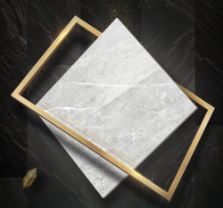 hongyu ceramics 宏宇陶瓷 宏宇瓷砖灰色大理石地砖客厅800x800墙砖