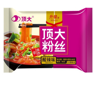 顶大粉丝酸辣味105g10袋