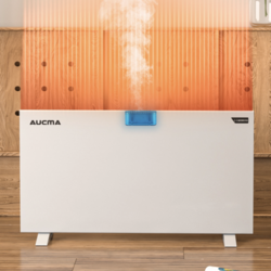 AUCMA 澳柯玛 取暖器欧式快热炉防水居浴两用家用壁挂对流电暖器快速制热遥控定时薄板