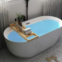 Aifol 埃飞灵卫浴  经典独立浴缸 常规白 1.2米