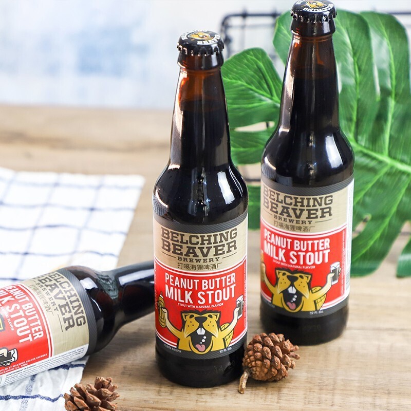 打嗝海狸 美国进口精酿啤酒 6瓶打嗝海狸赠6瓶世涛组合