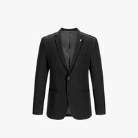 HLA 海澜之家 男士平驳领西服 HWXAD3R105A