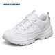 PLUS会员：SKECHERS 斯凯奇 女款熊猫鞋 88888250WHT