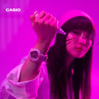 CASIO 卡西欧 旗舰店GMA-S120MF风手表女士手表官方 G-SHOCK