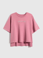 Gap 盖璞 女装|徽标LOGO活力亮色圆领短袖T恤