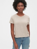 Gap 盖璞 女装|棉质舒适圆领短袖T恤
