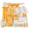 INSAHO YEF026 婴儿礼盒 厚款 21件套 可爱熊黄色