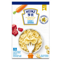 Heinz 亨氏 超金健儿优系列 蝴蝶面 牛肉胡萝卜味 32g