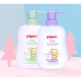 Pigeon 贝亲 婴儿洗发沐浴组合装 洗发水500ml+沐浴露500ml