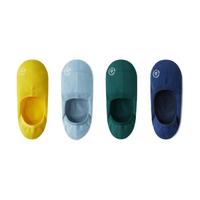 Bananain 蕉内 男士船袜套装 4P-BS500E-wZtx 4双装(亮黄+宝贝蓝+黛绿+鲁士蓝) 40-45